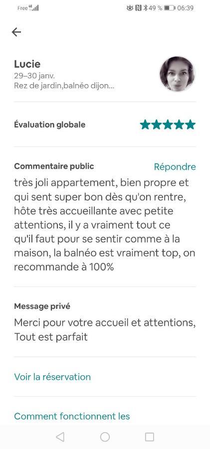 Romantisme Et Glamour 2 Avec Spa , Clim Et Jardin Ντιζόν Εξωτερικό φωτογραφία